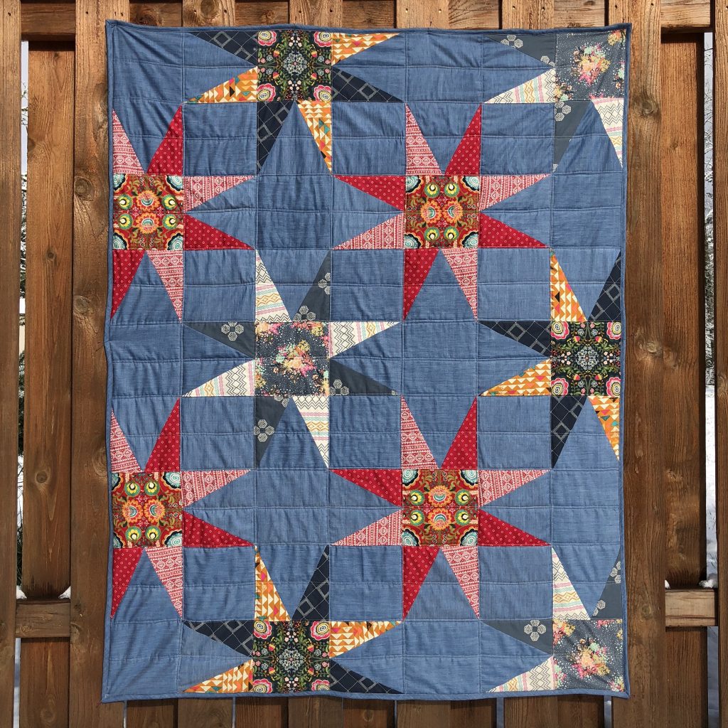 Indie Folk Sandia Quilt – Southwest Modern Blog Hop