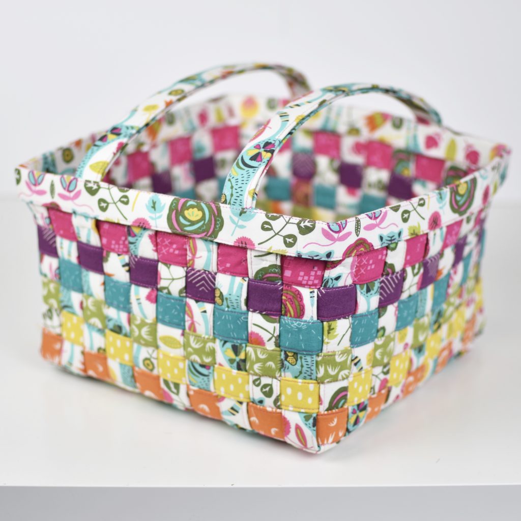 Fabric Basket Weaving Tutorial