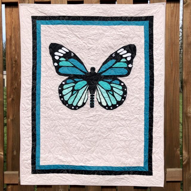 Helena’s Monarch Butterfly Quilt