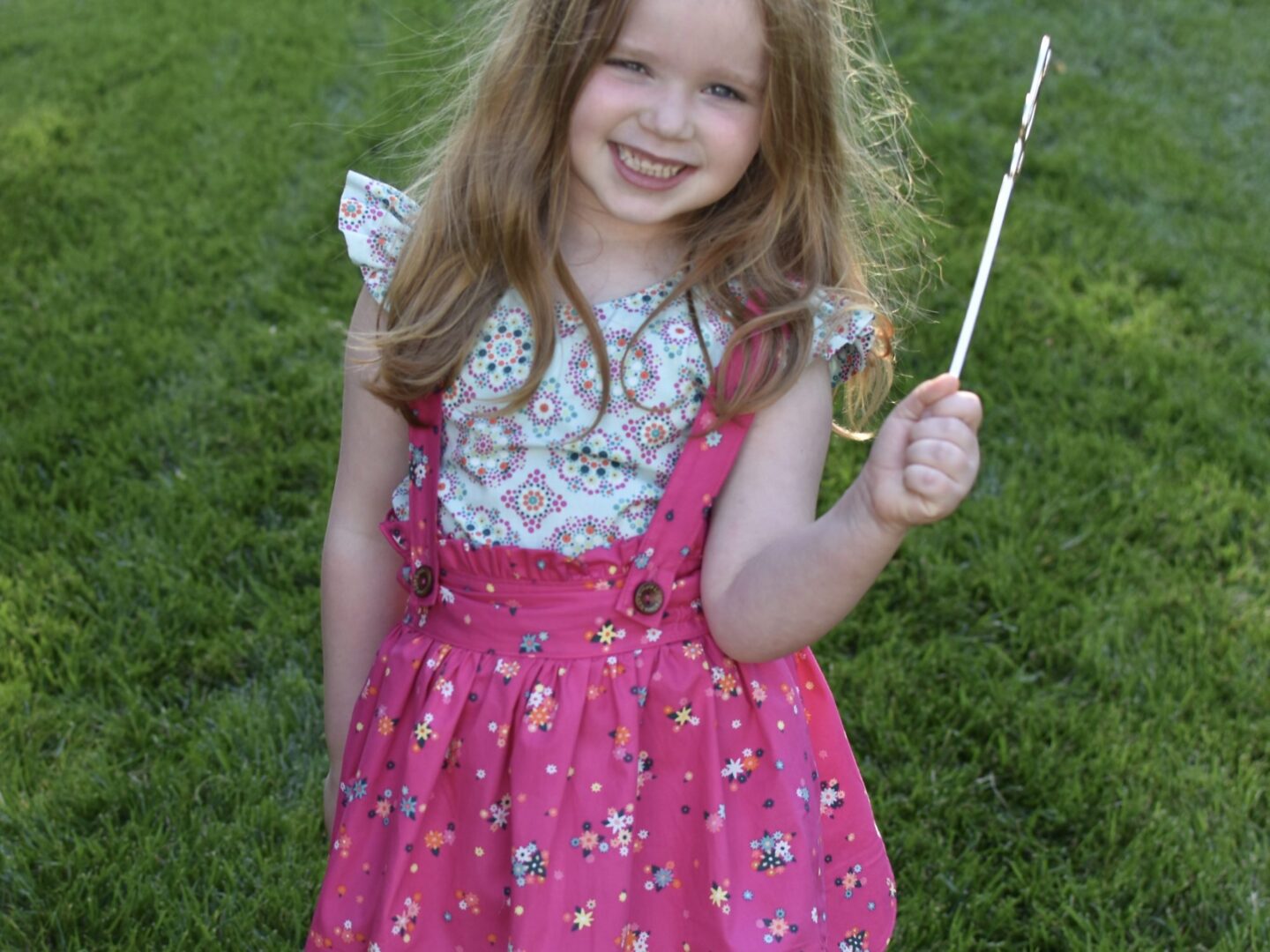 dress and jumpskirt with patterns