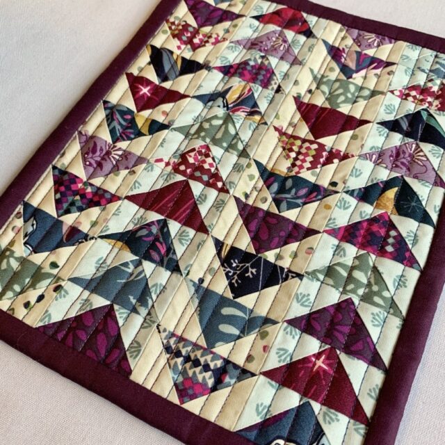 Patchwork Gifts’ Mug Rug (guest blog by Kim Barnett)