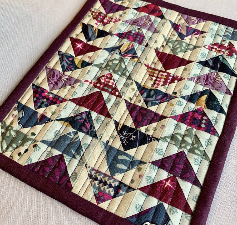 Patchwork Gifts’ Mug Rug (guest blog by Kim Barnett)